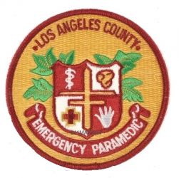 LOS ANGELES COUNTY - Emergency Paramedic Patch